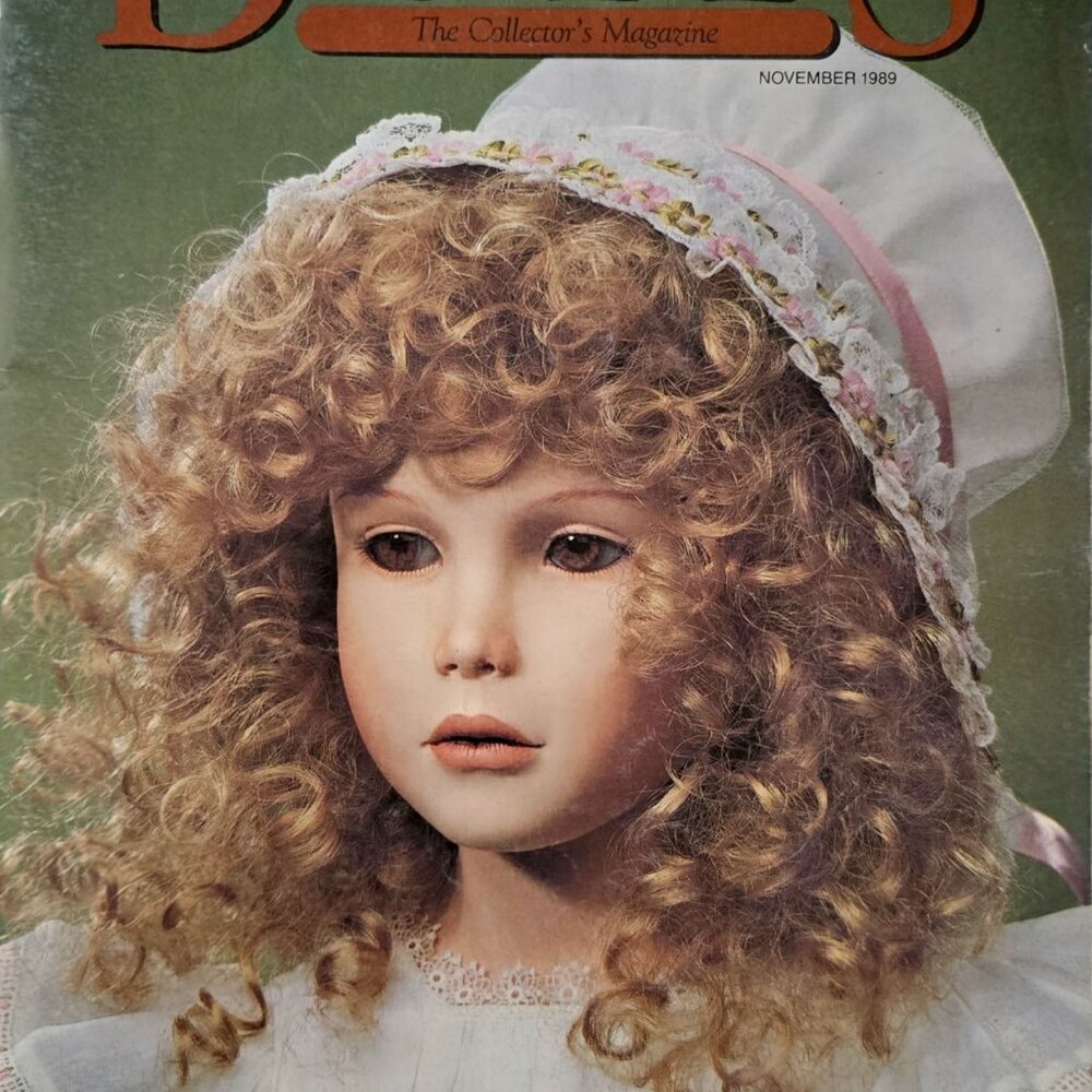 Dolls The Collector's Magazine November 1989 Featuring Paper Dolls Of The 1830s